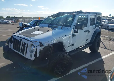 2017 Jeep Wrangler Unlimited Sport 4X4 from USA, damaged, VIN 1C4BJWDG2HL540721